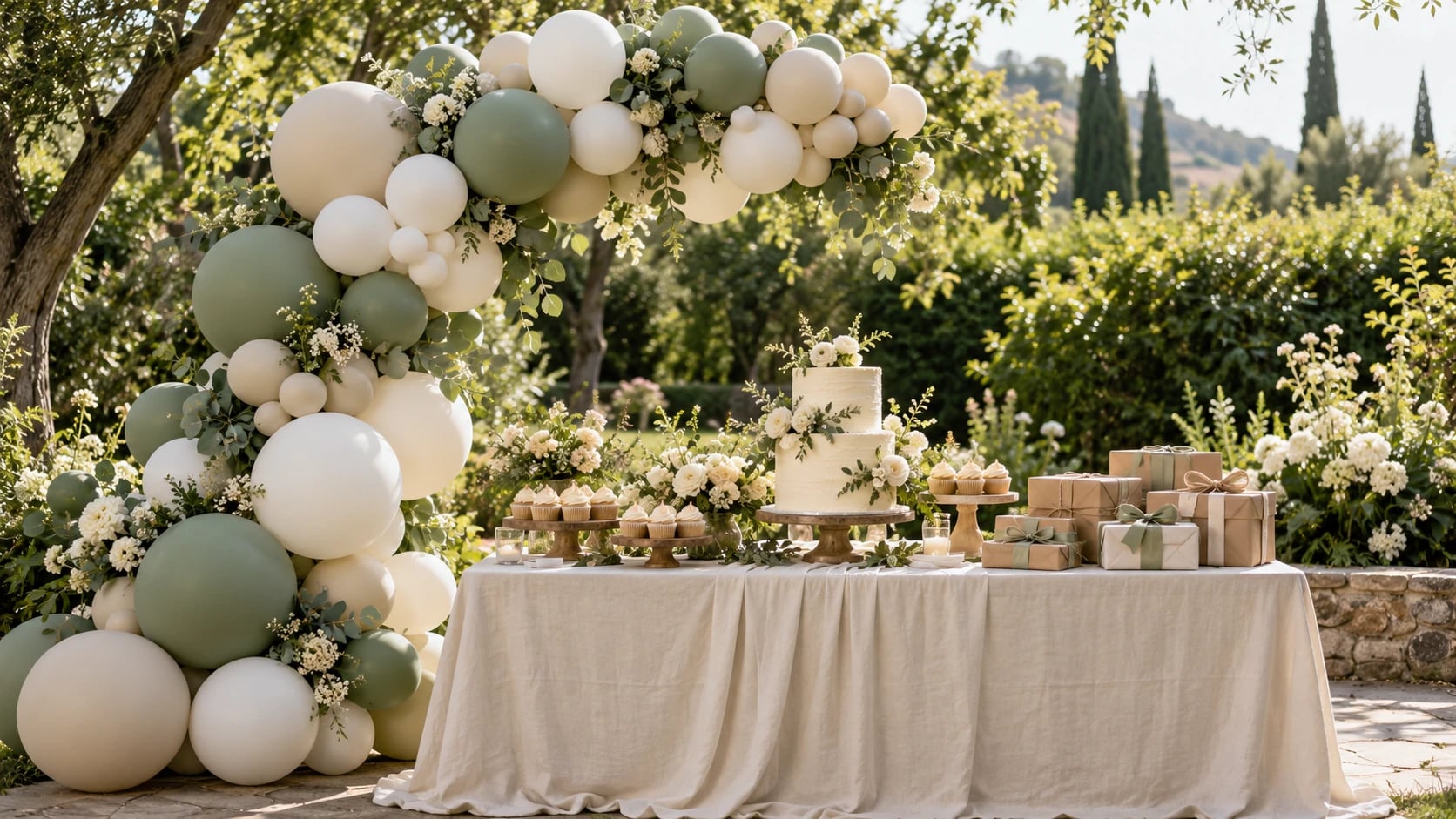 Le décor au jardin
