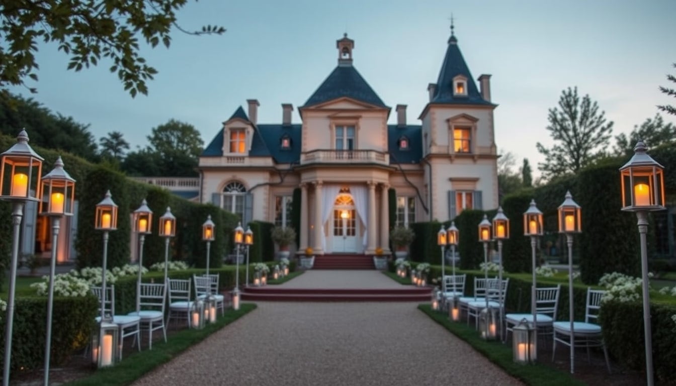 Château illuminé