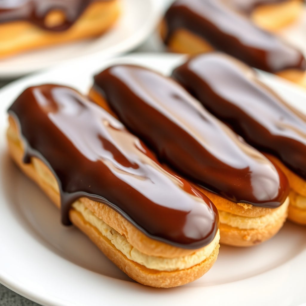 Éclair au chocolat