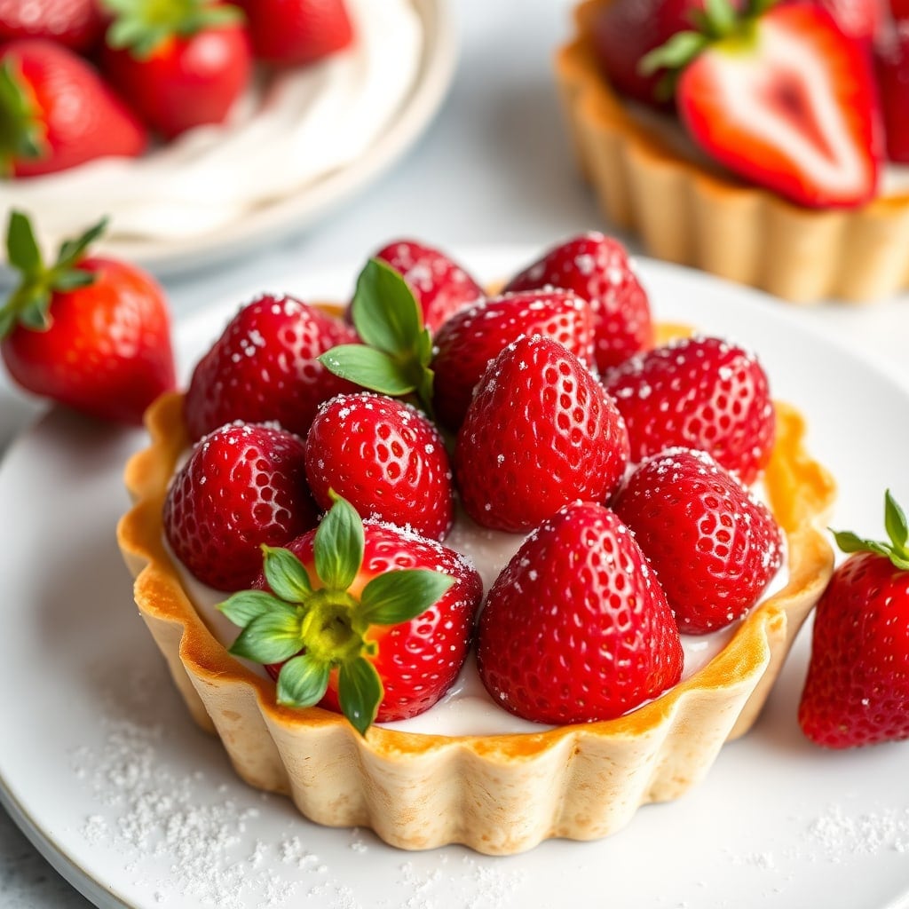 Tarte aux fraises