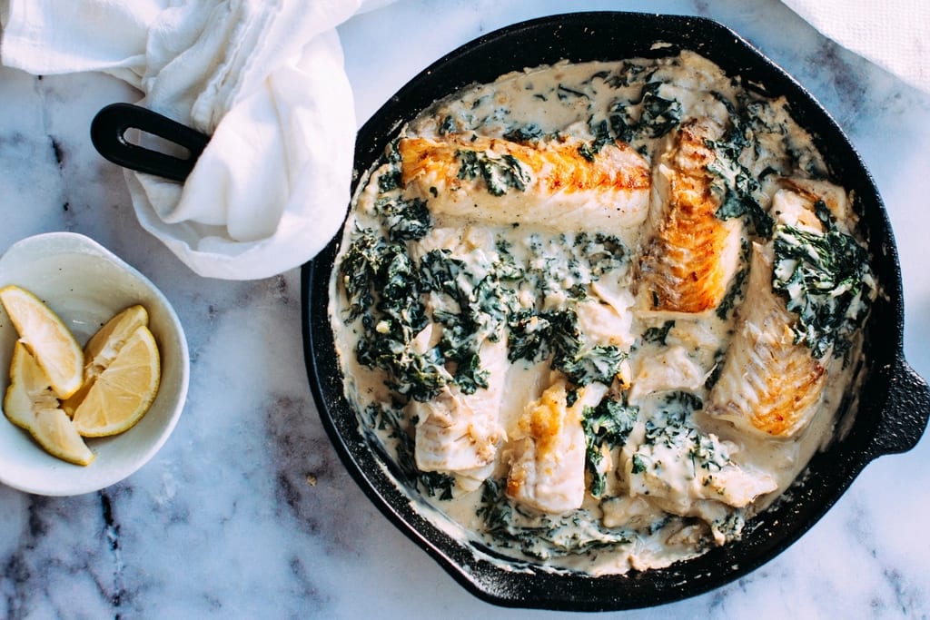 Saumon à la crème