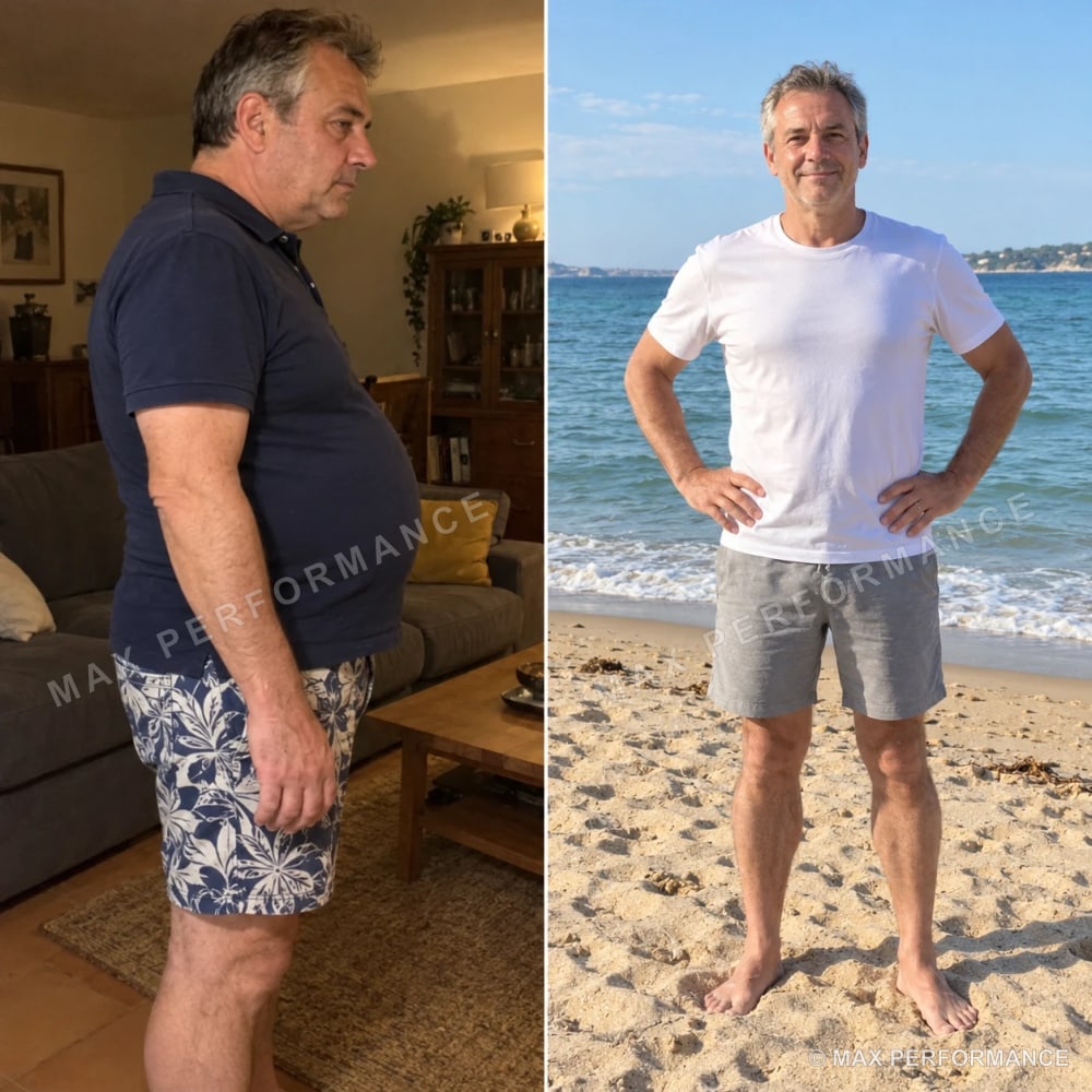 Thierry, 52 ans · 5 mois avant et après