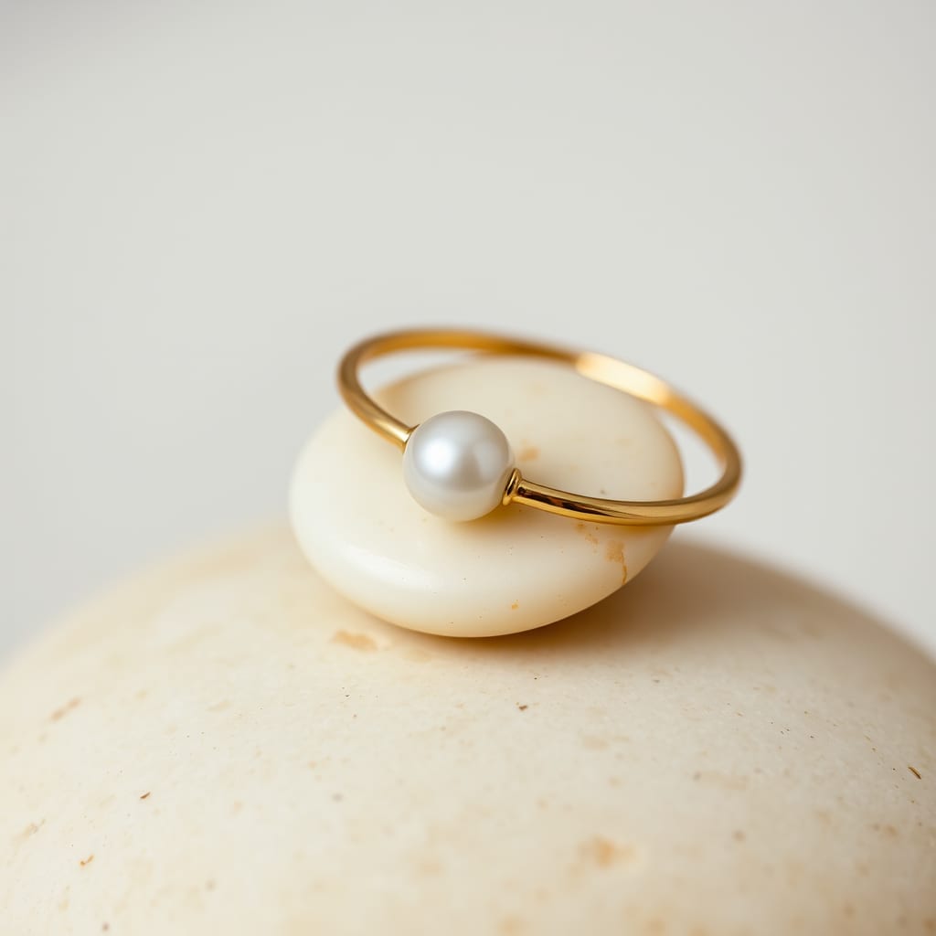 Bague Perle